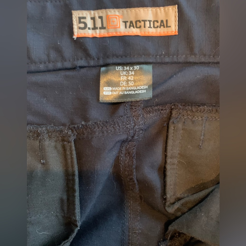 5.11 tactical navy pants - Picture 4 of 4